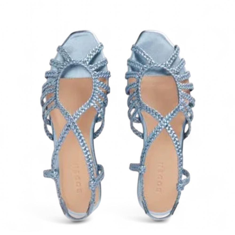 BODEN Blue Strappy Sandals